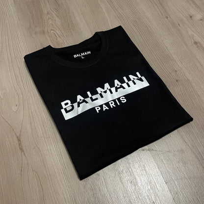 CAMISETA manga corta BALMAIN con PLATEADO